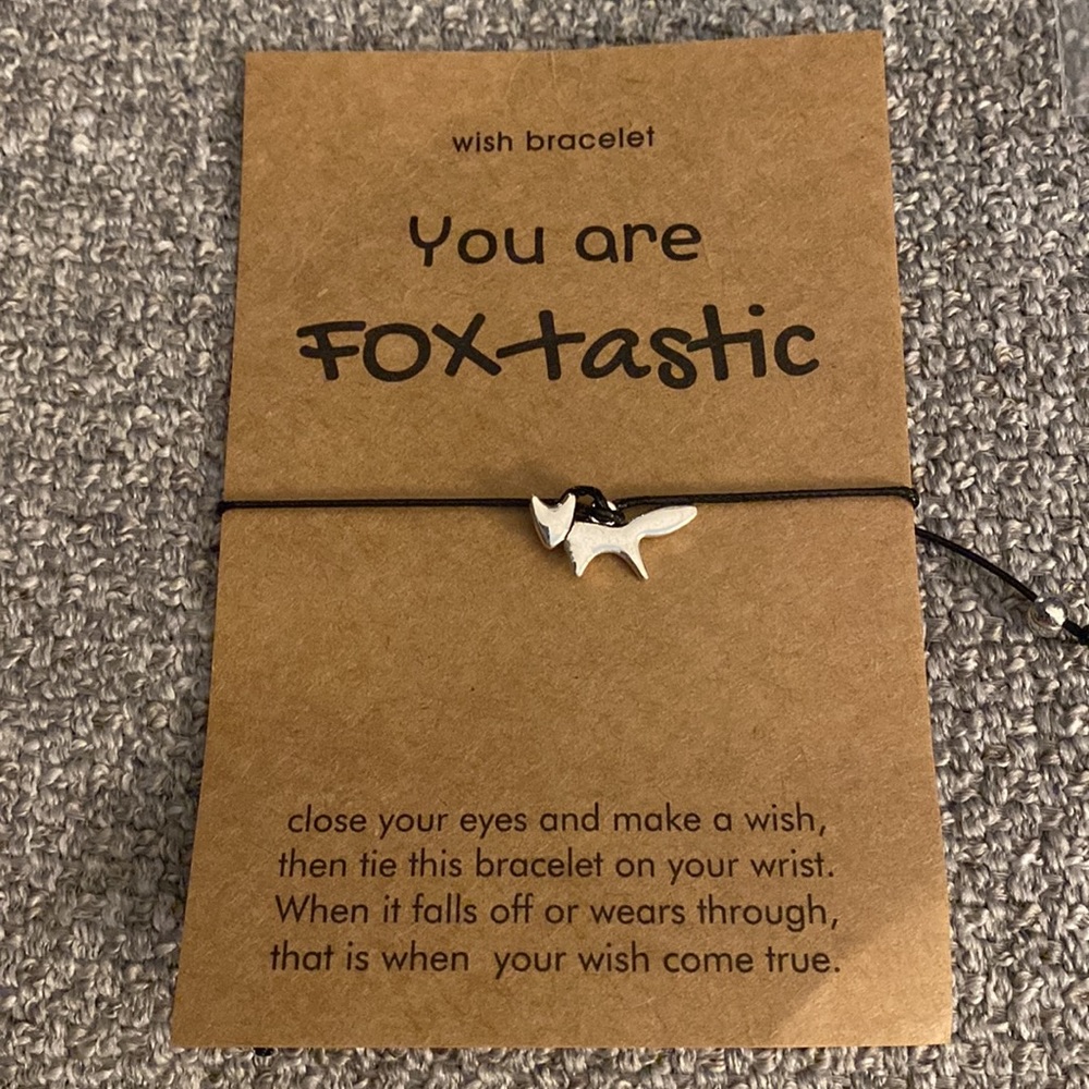 Make A Wish Bracelet - Foxtastic #124